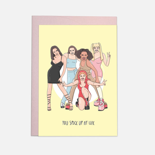 Spice up - greeting card: Double