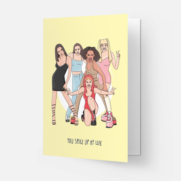 Spice up - greeting card: Double