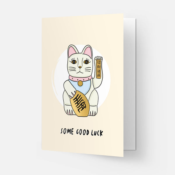 "Lucky cat" kort