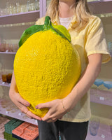 Kæmpe citron figur