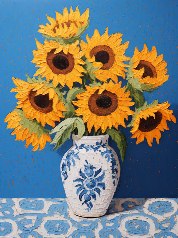 Sunflower Vase plakat - flere str. (A43, A173, A1143)