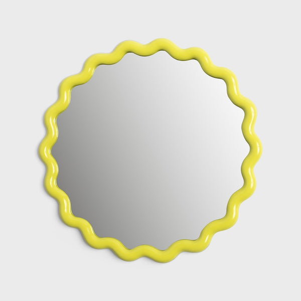 Zigzag mirror - yellow