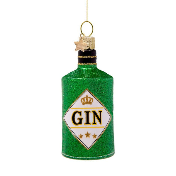 Gin bottle Christmas ornament - H:10 cm (18)