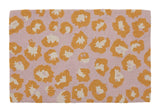 Tufted carpet in leopard print - 60x90 cm