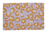 Tufted gulvtæppe i leopardprint - 70 x 140 cm