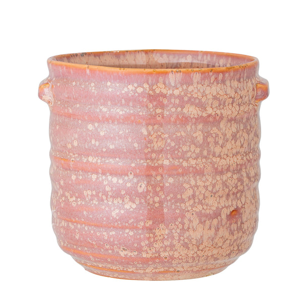 Lind Flowerpot hider, Pink - Stoneware