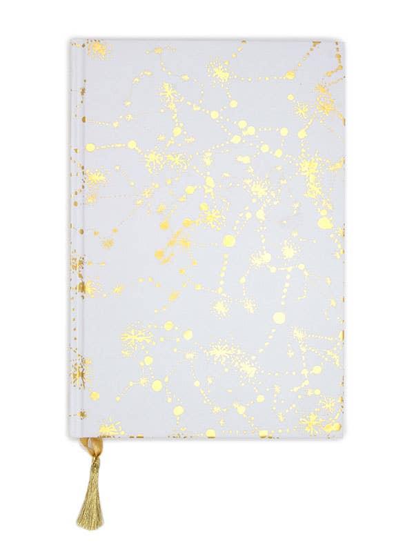 Hvid Stjernehimmel Notesbog