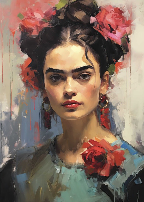Frida Kahlo 02 plakat - flere str. (A9, A139, A1109)