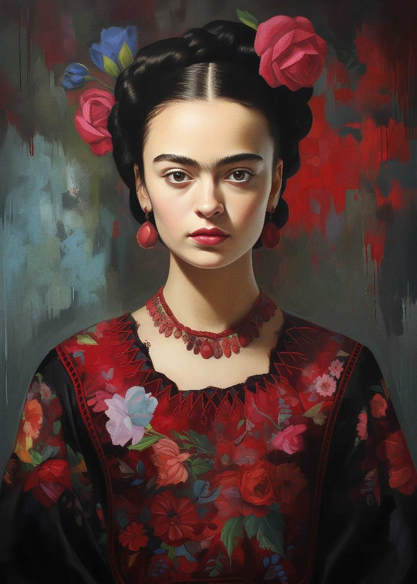 Frida Kahlo 01 plakat - flere str. (A8, A138, A1108)