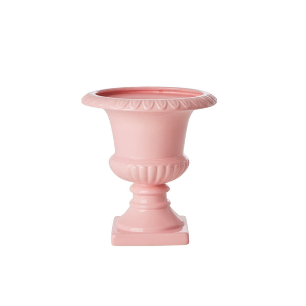 Pink porcelain jar