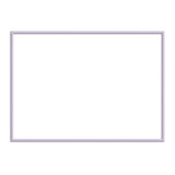 Purple wooden frame - several sizes