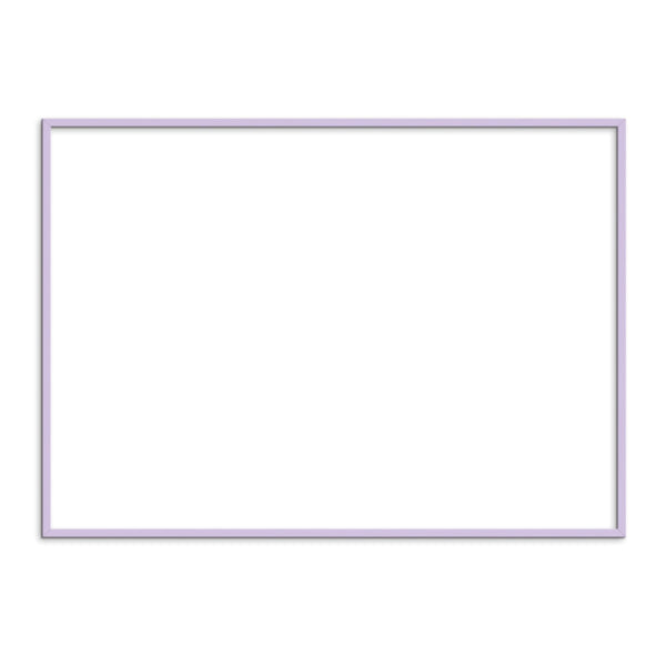 Purple wooden frame - several sizes