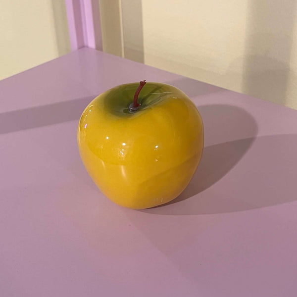 Yellow apple figure