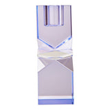 Crystal candlestick with three color layers - several variants - (17, 46, 47+85)
