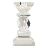 Beautiful crystal candlestick with different color layers - more color options (25, 42, 43, 44)