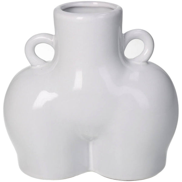 Hvid Krop Vase
