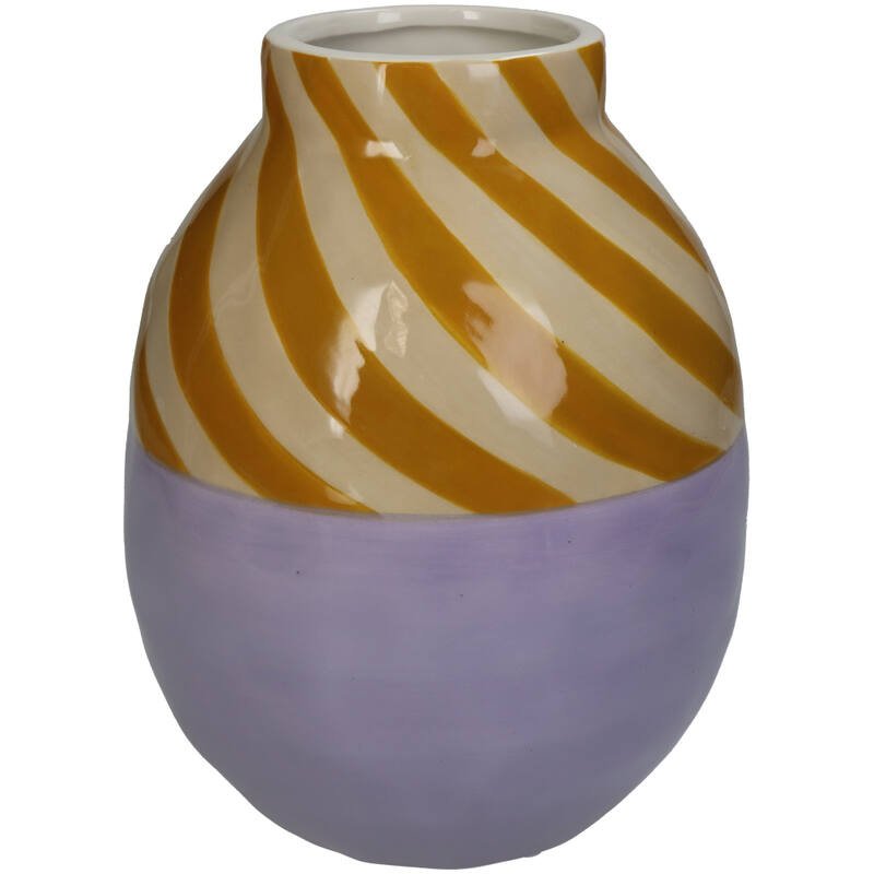 Pastel Stribede Vaser - to varianter