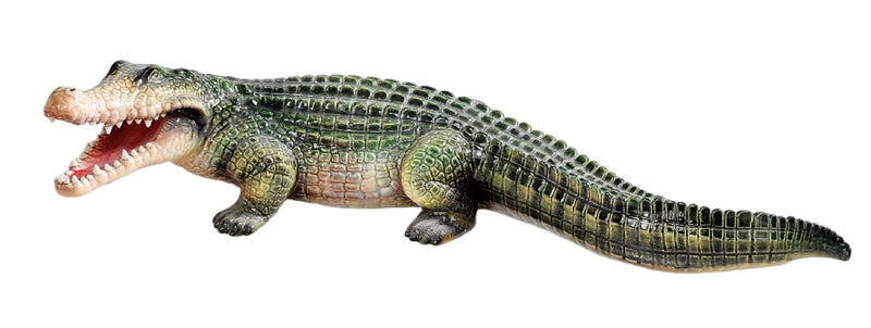 <tc>Large crocodile porcelain figure</tc>