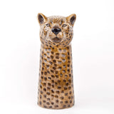 Leopard vase - stor - dimsstudio