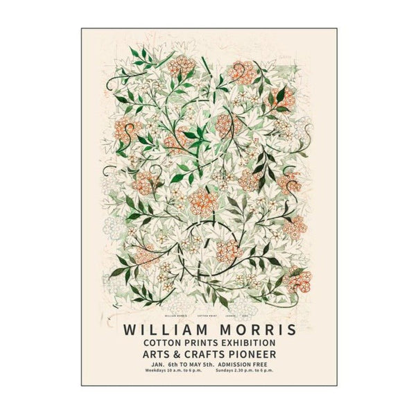 William Morris - Jasmyn - 70 x 100 plakat (1110)