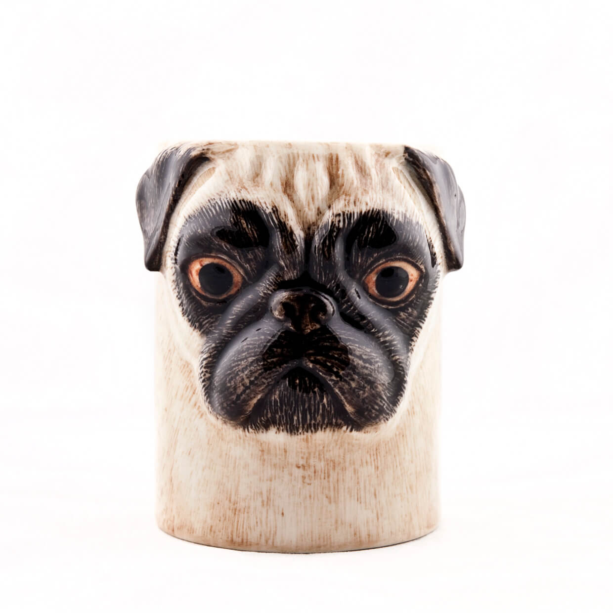 Pug Pot Pug vase in stoneware – small, pencil holder | Dims Studio