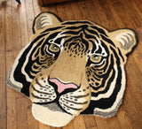 Tiger hoved tæppe