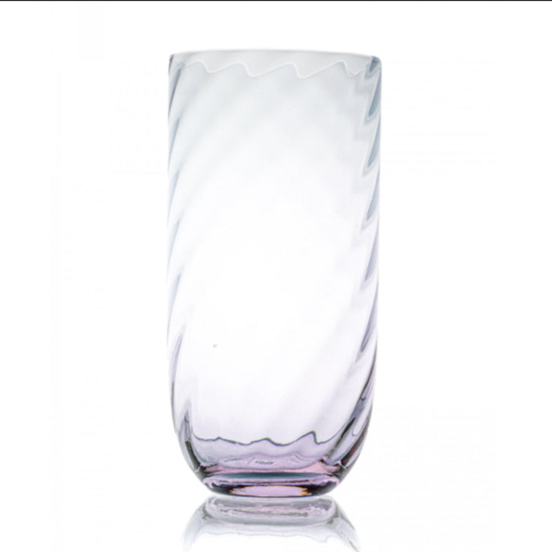 Swirl Long Drink glas fra Anna von Lipa - fås i mange forskellige farver!