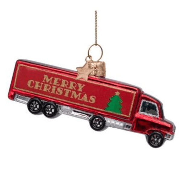 Truck Christmas ornament