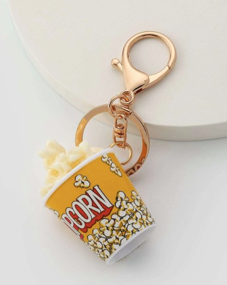 Popcorn Keychain