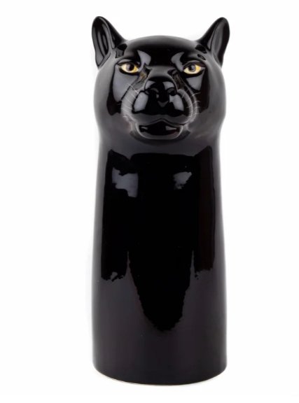 Panther vase