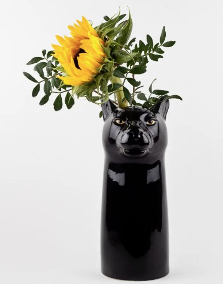 Panther vase