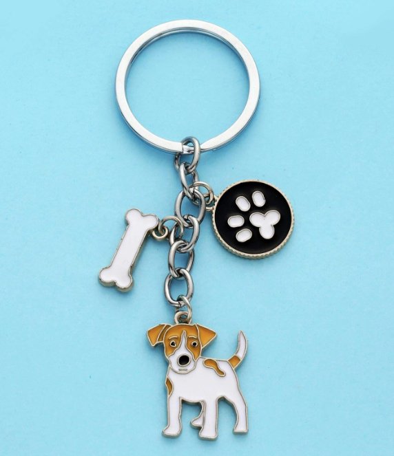 Jack Russell Keychain
