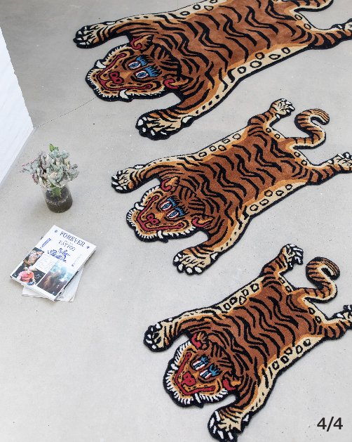 Burma tiger rug - Bongusta