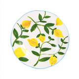 Lemon plates - set of four.