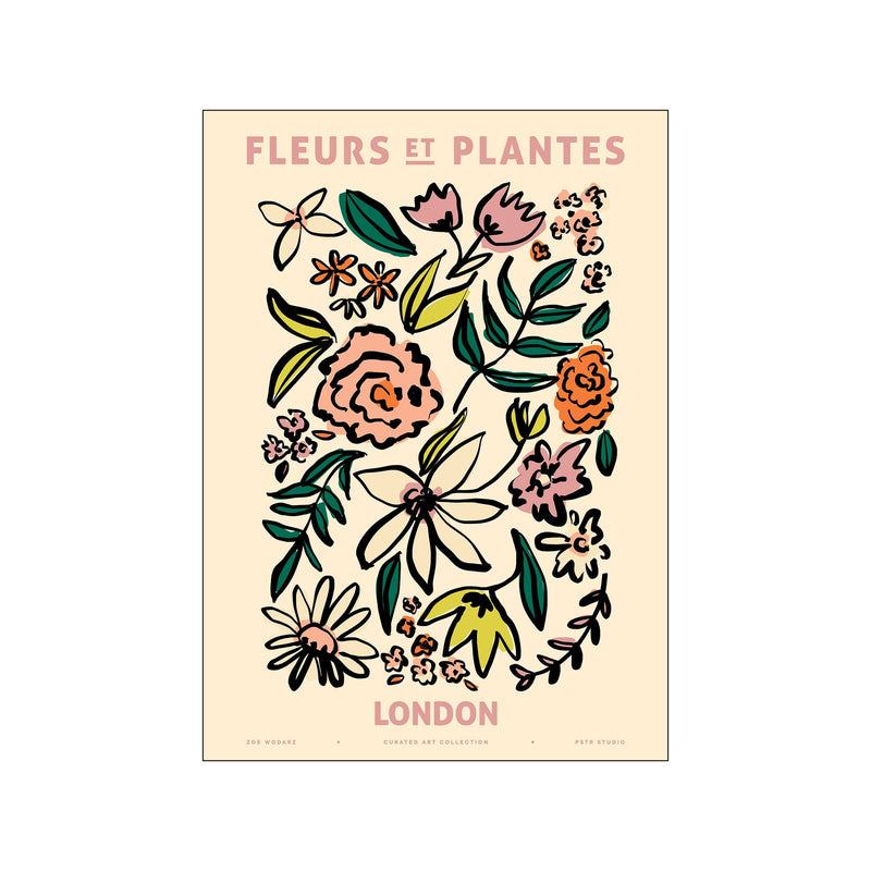 Fleurs et Plantes London poster - multiple sizes (1, 166)