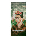 Bamboo fly curtain - Frida Kahlo