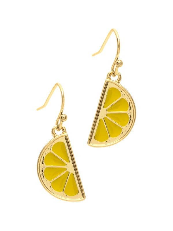 Citron øreringe