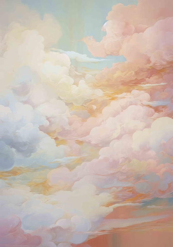 Cloudy plakat - flere str. (A26, A156, A1126)