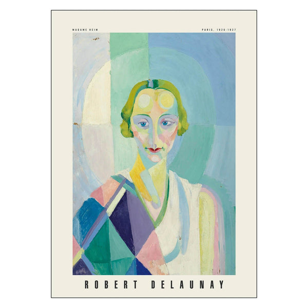Robert Delaunay poster - M. Heim (1100)
