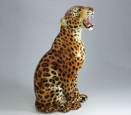 Stor leopard figur