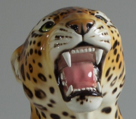 Large leopard figure - Hand painted! - Dim's Studio – dimsstudio