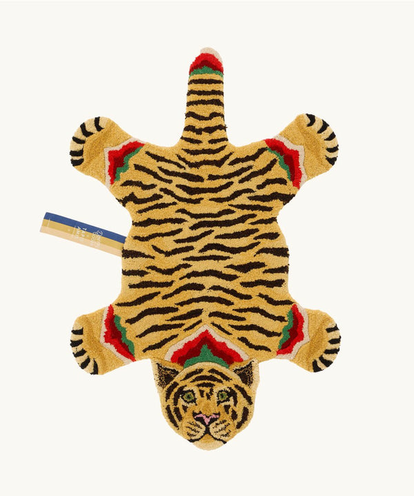 Tiger tæppe med farver lille