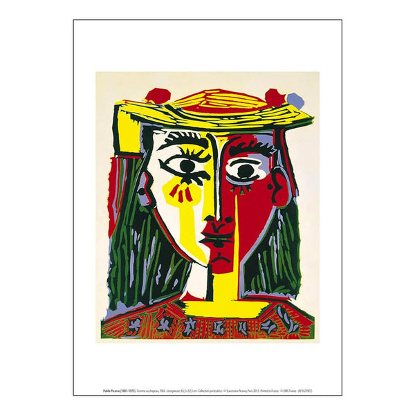 Picasso - Femme au chapeau - 30x40 (136)