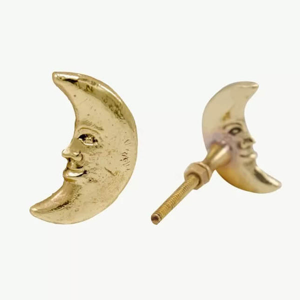 Moon drawer handle - left facing
