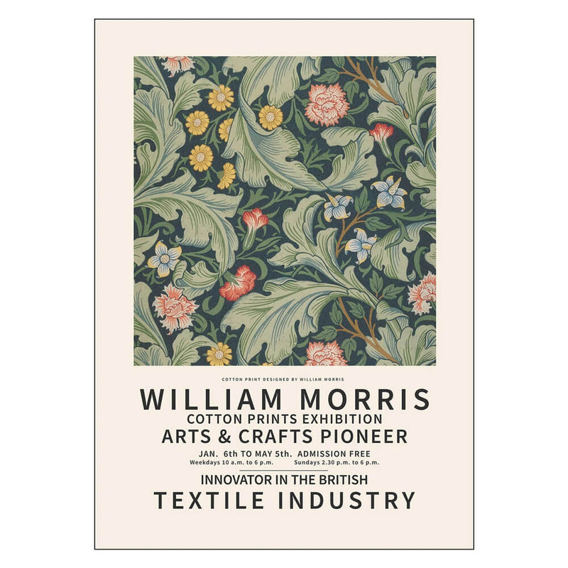 William Morris Cotton Prints Exhibition - 50x70 (30)